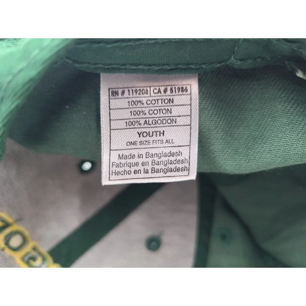 Youth University of Oregon‎ Ducks Reebok Adjustable Hat Cap Boy Girl NCAA Green